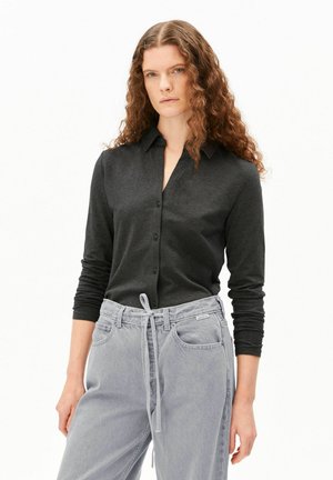 NALAANNIA - Hemdbluse - steel melange