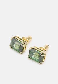 Swarovski STILLA STUD EARRINGS RECTANGULAR CUT - Naušnice - green