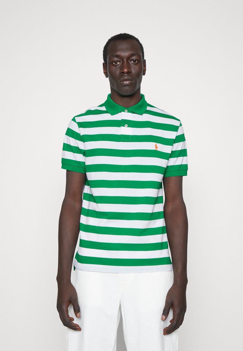 Polo Ralph Lauren SHORT SLEEVE Polo shirt optic green/white/green