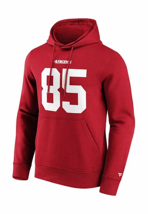 NFL SAN FRANCISCO 49ERS  #85 GEORGE KITTLE - Hoodie - red