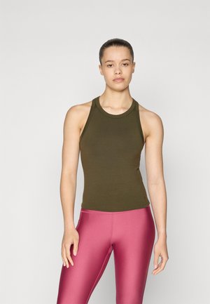 Under Armour MOTION TANK - Topper - expedition green/black