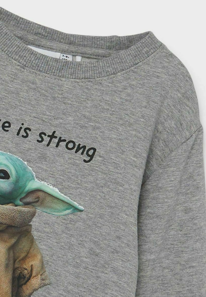 Kinder Pullover | Name it MANDALORIAN Sweatshirt grey melange/grau - FW27223 Kinder Pullover | Name it MANDALORIAN Sweatshirt grey melange/grau - FW27223