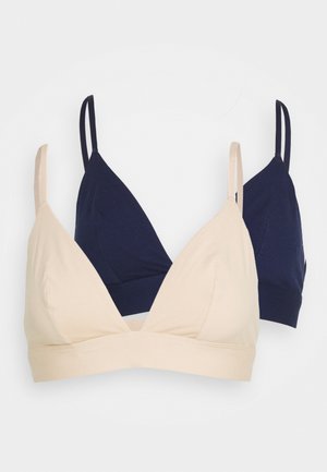 2 PACK - Bustier - ink/beige