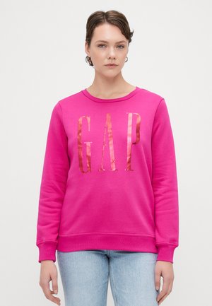LOGO DOORBUSTER CREW - Ikdienas džemperis - bright fuchsia