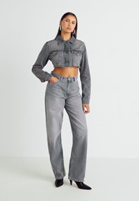 Weekday RAIL MID LOOSE STRAIGHT  - Straight leg jeans - misty grey
