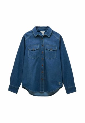REGULAR FIT - Hemdbluse - mid wash blue