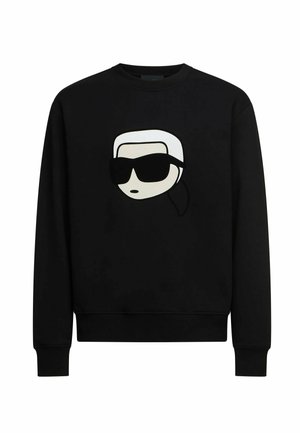 KARL LAGERFELD, KARL LAGERFELD SWEATSHIRT LARGE IKON - Sweater - black