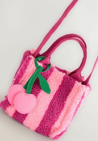 Next BORG CROSS-BODY - Käsilaukku - red pink stripe