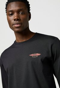 Wrangler LONG SLEEVE LS_AMERICANA - REGULAR FIT - Maglione - black