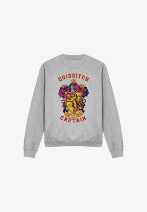 Cotton Soul, HARRY POTTER TEAM CAPTAIN GRYFFINDOR - Sweatshirt - mottled light grey
