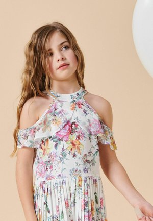 PLEATED - Jumpsuit - white