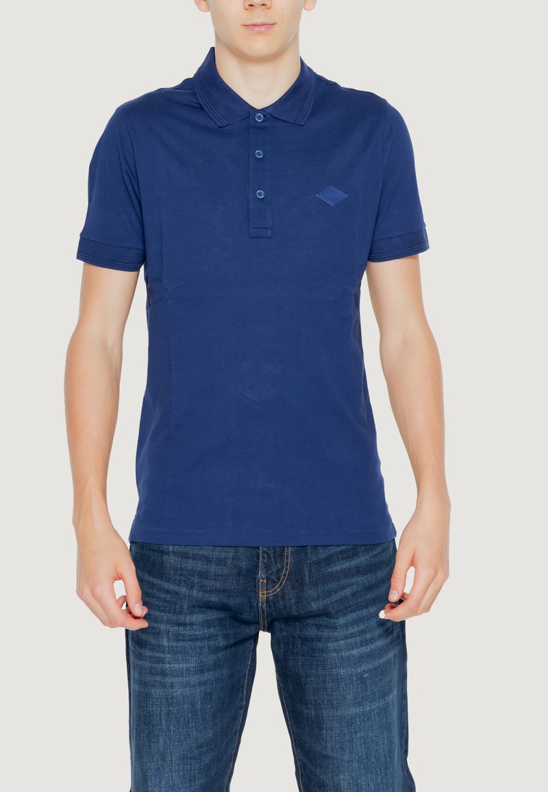 Replay Poloshirt donkerblauw