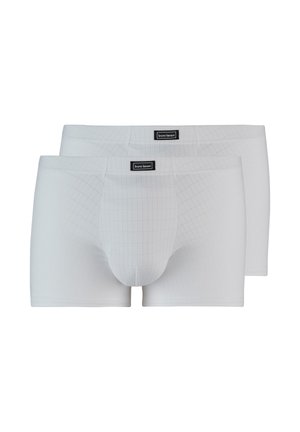 2ER PACK CHECK - Boxer brief - weiß karo