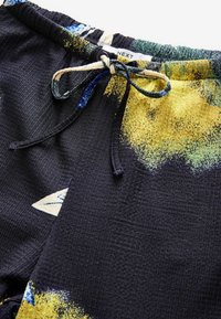Next Stoffhose - navy floral print