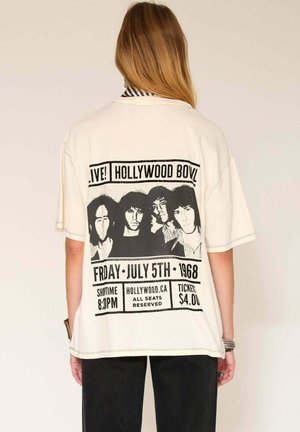 T-shirt imprimé - écru