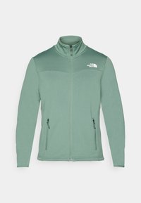 CEDAR TRAIL GRID JACKET - Fleecejakke - duck green