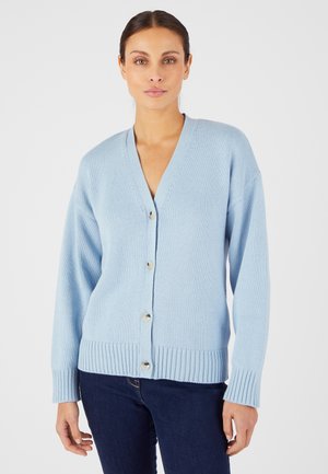 Damart Cardigan - bleu grisé