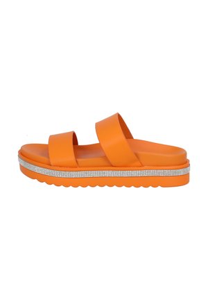 Palado by Sila Sahin, ULIE - Pantolette flach - orange strass