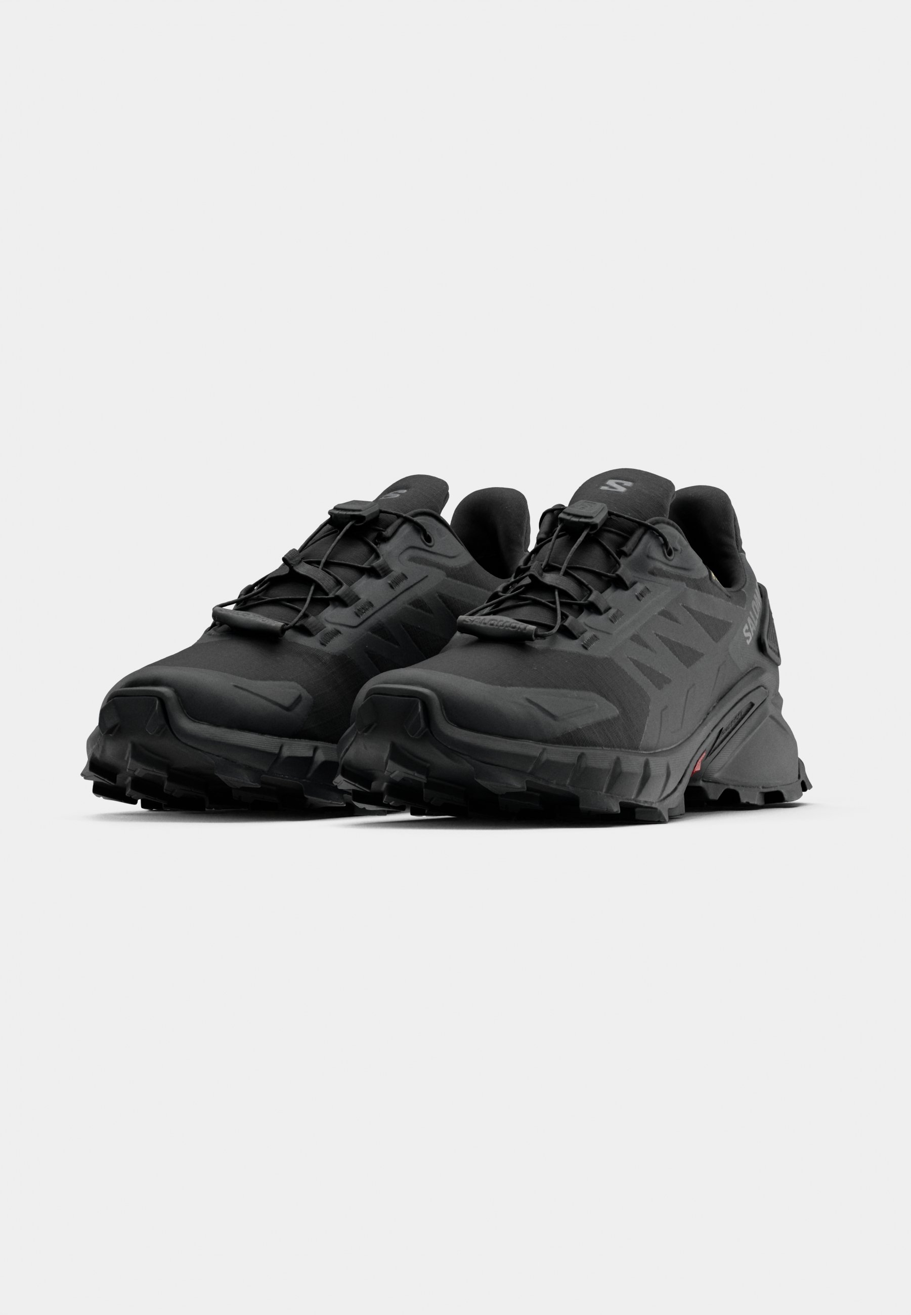Salomon SUPERCROSS 4 GTX - Trail running shoes - black - Zalando.co.uk