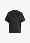 SOFT LUX LOOSE TEE - T-shirts basic - black