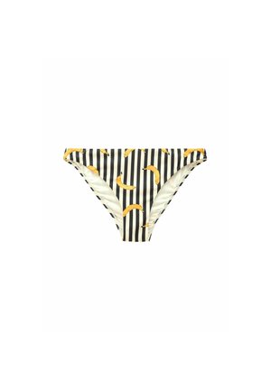 Bikiniunderdel - monochrome banana print