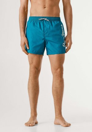 LOGO  - Zwemshorts - dark turquoise blue
