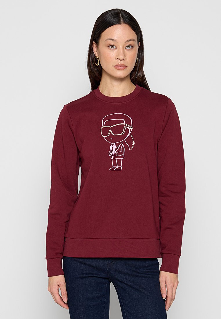 Karl Lagerfeld Sweater bordeauxrood
