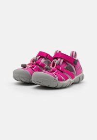Keen SEACAMP II CNX CHILDREN UNISEX - Chodecké sandály - very berry/dawn pink