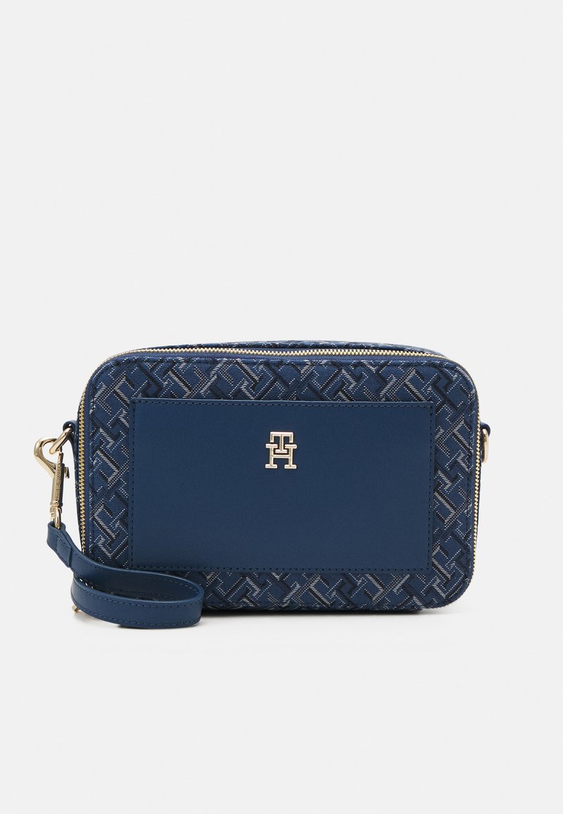 Tommy Hilfiger DISTINCT - Umhängetasche - fossil blue/blau 