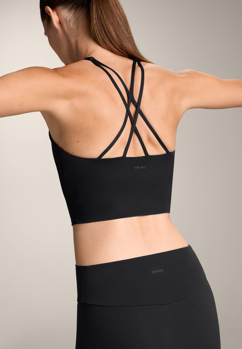 OYSHO COMFORTLUX STRAP WITH CUPS Débardeur black/noir
