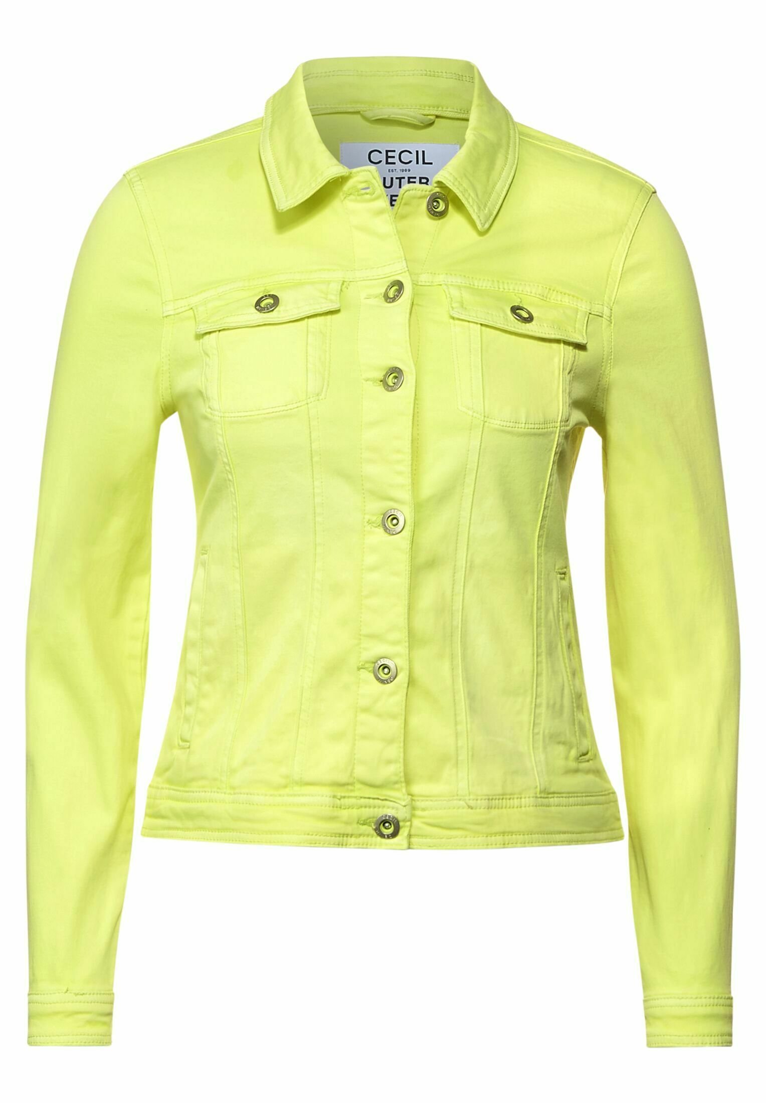 Cecil Denim jacket - gelb/light yellow 