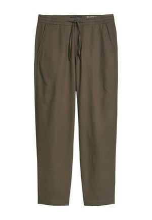 Marc O'Polo, MODEL MOSSBO JOGGER - Trousers - dark nickle