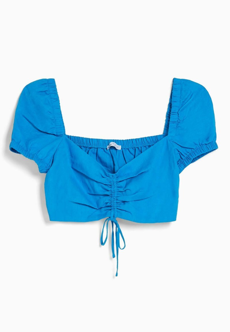 Bershka Blouse blauw Bershka Blouse blauw