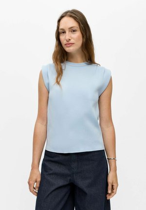 Object VEST TOP KNITTED - Débardeur - kentucky blue
