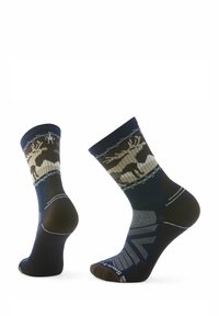 HIKE CUSHION MOOSE CREW - Sportsstrømper - deep navy