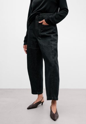 Relaxed fit -farkut - dark grey