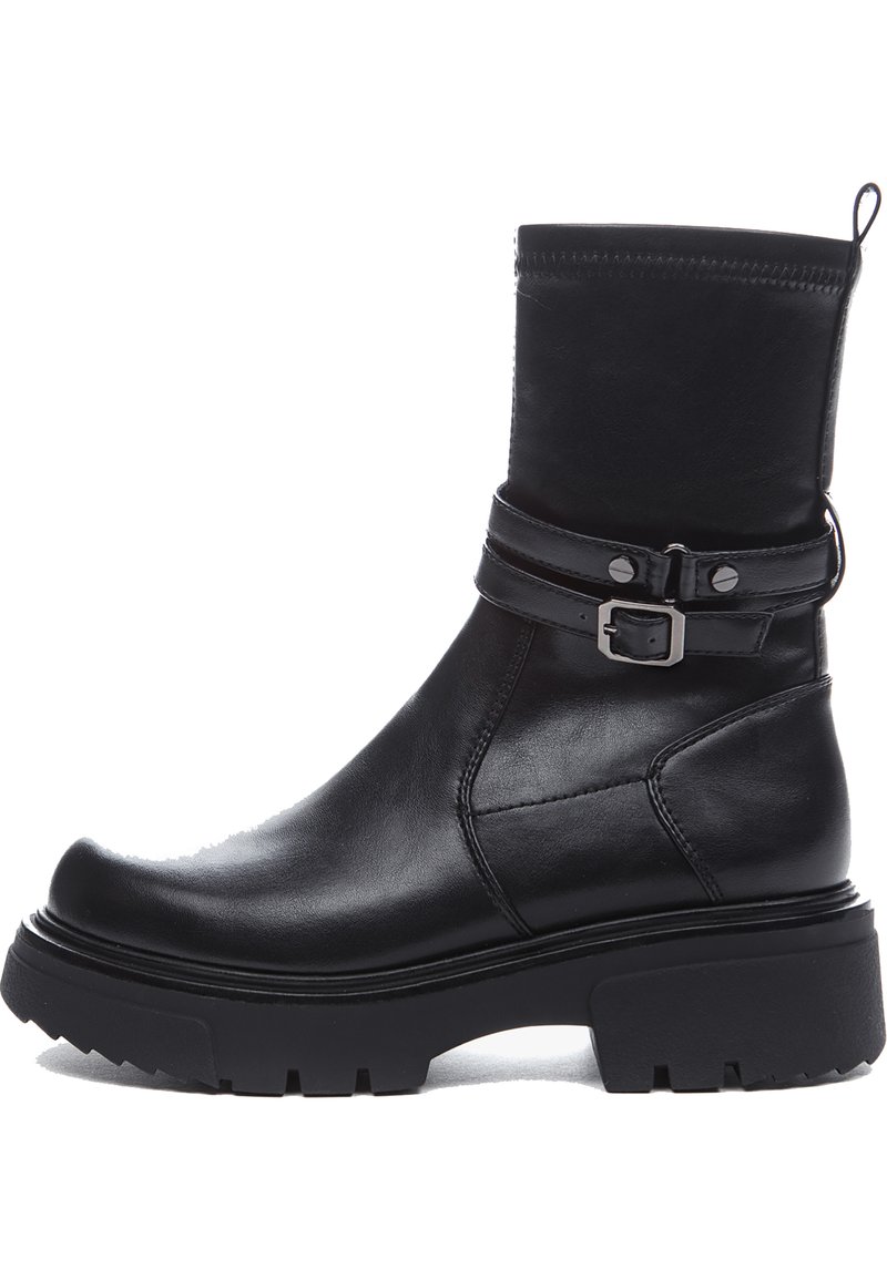Betsy - Cowboy/biker ankle boot - black, Enlarge