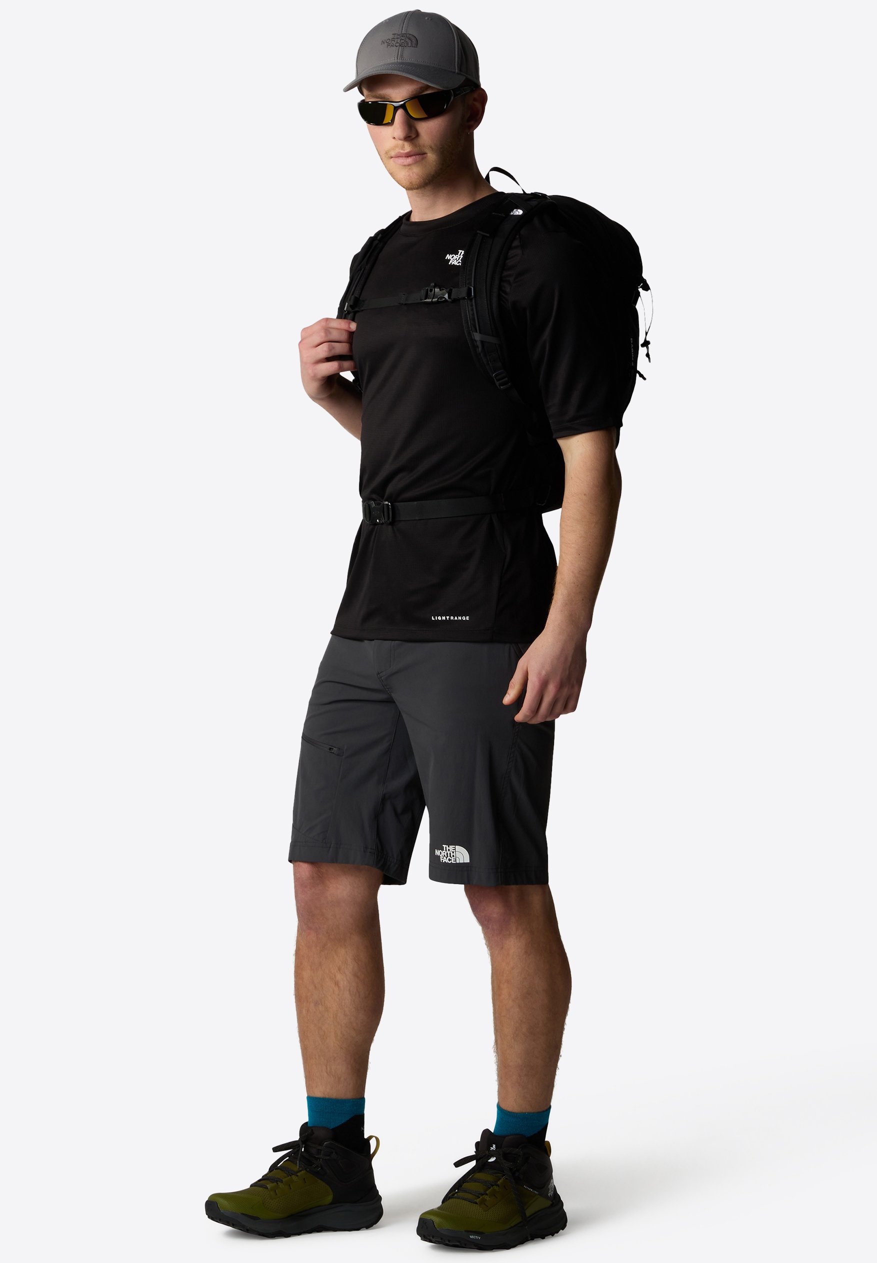 The North Face SHADOW - Sports T-shirt - black - Zalando.co.uk