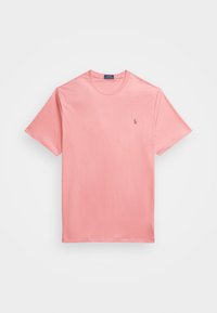 SOFT COTTON CREWNECK T-SHIRT - Basic póló - desert rose