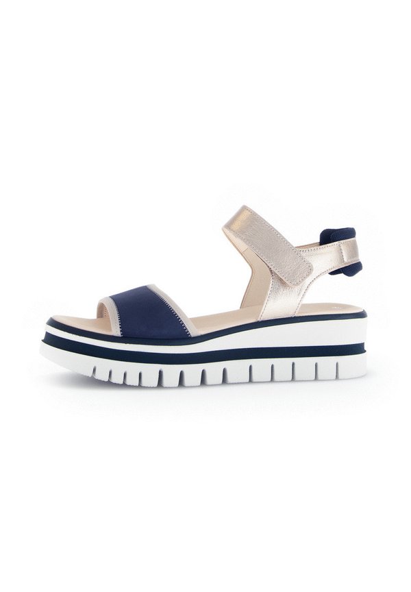 Keilsandalette - blau