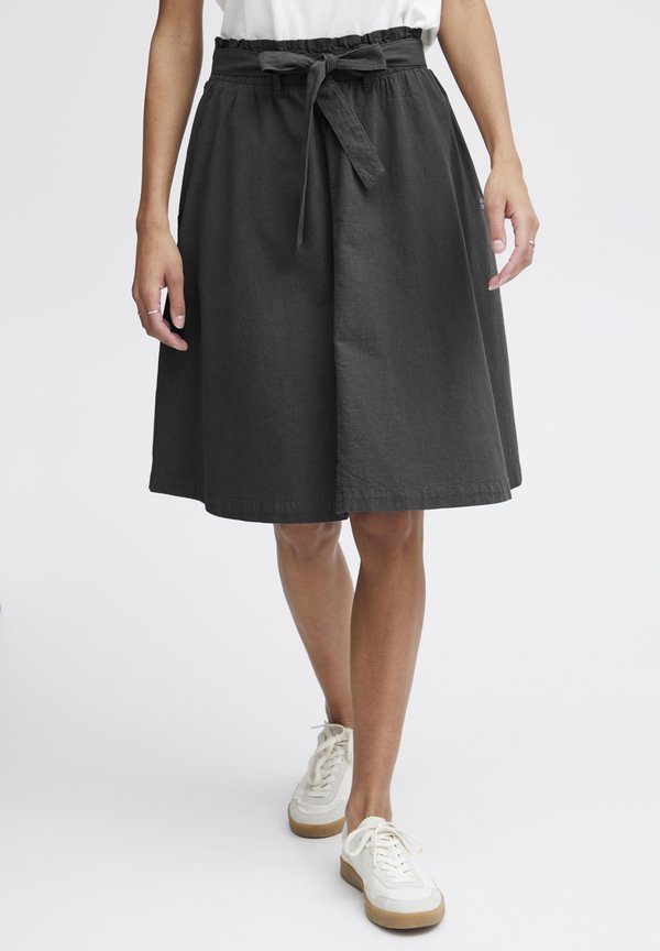 OXLERKE - A-line skirt - dark shadow