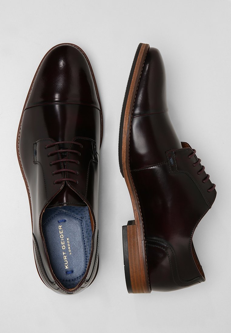 Kurt Geiger London BERNARD Pensko med snøring wine Kurt Geiger London BERNARD Pensko med snøring black