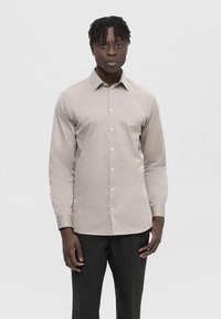 Selected Homme SLHSLIMETHAN SHIRT CLASSIC - Ing - off-white
