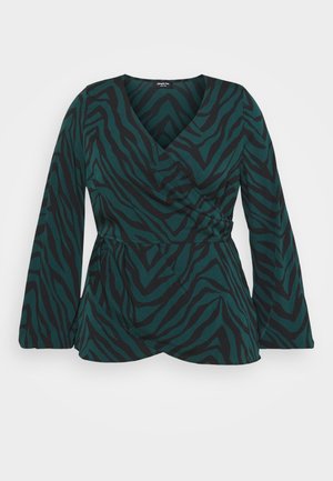 Bluse - dark green