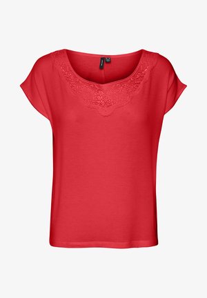 Vero Moda VMALMA - Μπλουζάκι με στάμπα - bittersweet