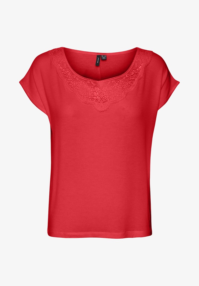 Vero Moda VMALMA - Μπλουζάκι με στάμπα - bittersweet