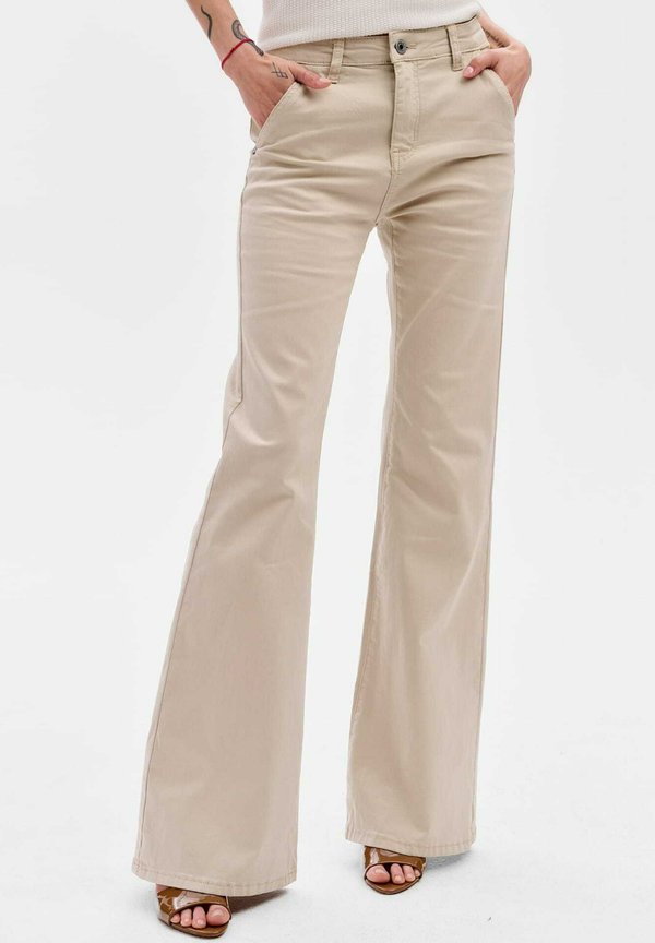 Jeans Bootcut - beige