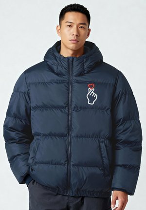 SARANGHAE EMBROIDERY UNISEX  - Winterjas - dark blue