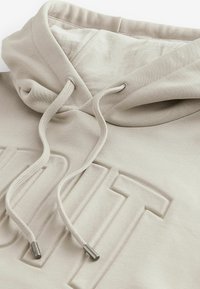 Next EDIT HEAVYWEIGHT - Felpa con cappuccio - stone neutral graphic
