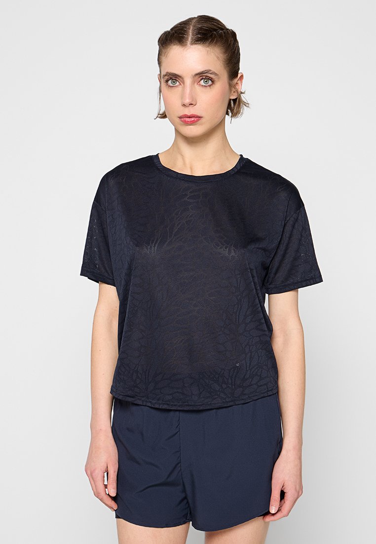 Only Play T-shirt print donkerblauw
